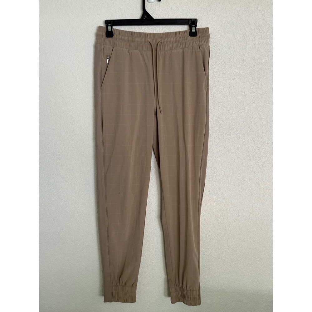 Athleta Brooklyn Textured Jogger Tan Sz 4